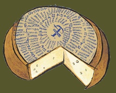 cheese wheel