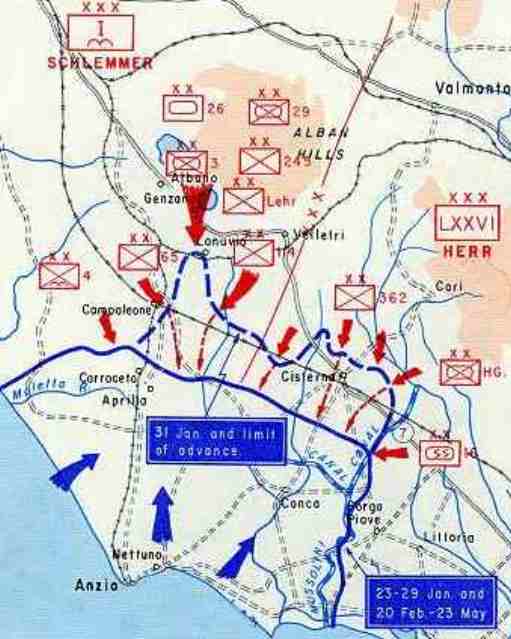 Anzio Map