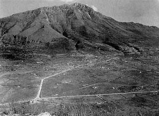 Monte Sammucro with San Pietro on the right.