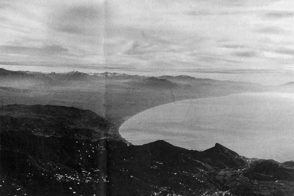 The Gulf of Salerno.