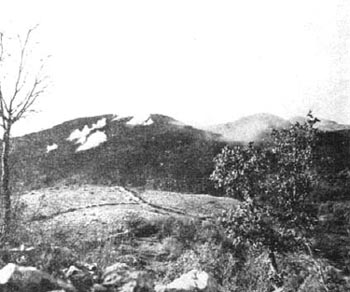 Hill 769 under 160th FA fire